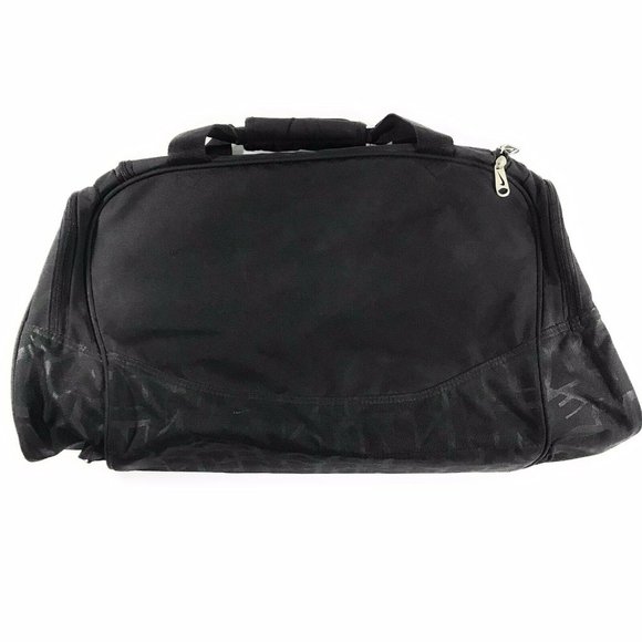(SOLD) Nike Unisex Black Duffel Overnight Gym Bag - Picture 4 of 8